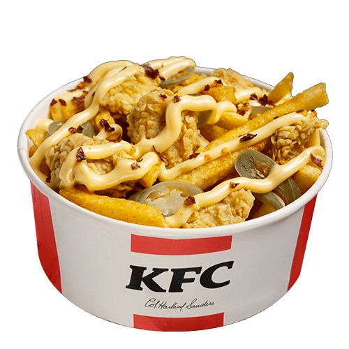 Cheesy Chicken Loaded Fries