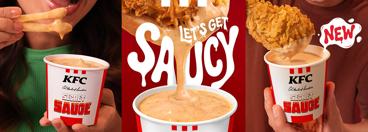 Colonel's Secret Sauce creamy dip with fried chicken and fries
